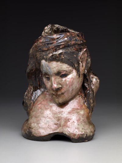 Vase portrait de Mme. Schuffenecker - Paul Gauguin