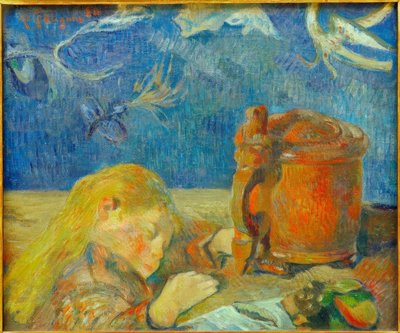Portrait de Clovis Gauguin (L’enfant endormi) - Paul Gauguin