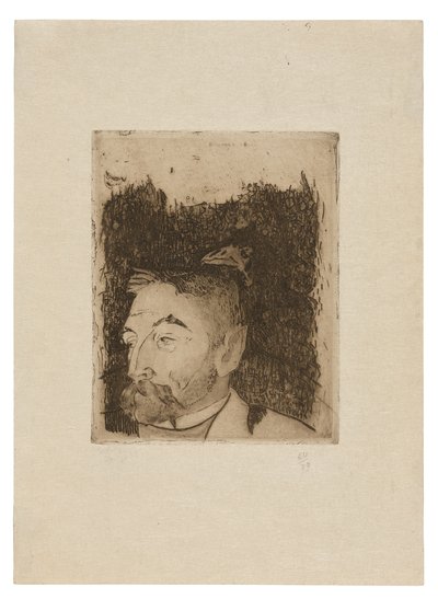 Portrait de Stéphane Mallarmé - Paul Gauguin