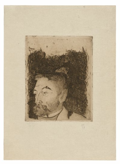 Portrait de Stéphane Mallarmé - Paul Gauguin