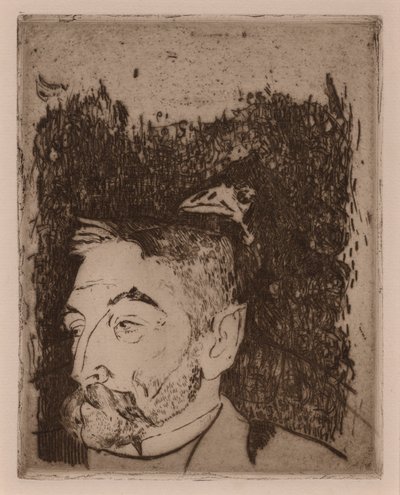 Portrait de Stéphane Mallarmé - Paul Gauguin