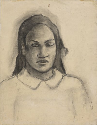 Portrait de Tehamana, 1891-93 - Paul Gauguin