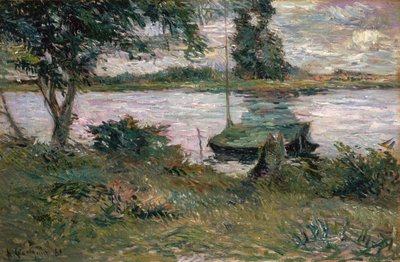 Rive de rivière - Paul Gauguin