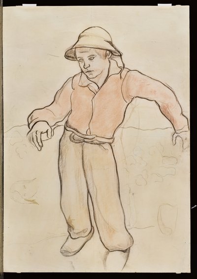 Petit Breton penché, 1889 - Paul Gauguin