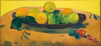 Nature morte aux fruits et piments, 1892 - Paul Gauguin