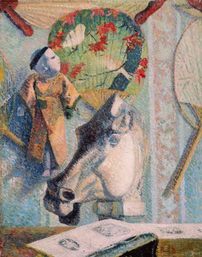 Nature morte avec tête de cheval - Paul Gauguin
