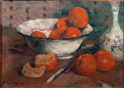 Nature morte avec des oranges - Paul Gauguin