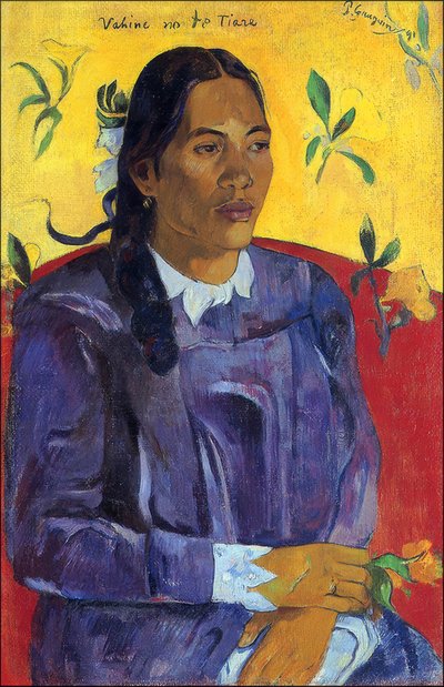 Tahiti : Vahine No Te Tiare (Femme avec une fleur), Paul Gauguin (1891) - Paul Gauguin