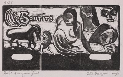 Série tahitienne : Le sourire - Paul Gauguin