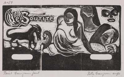 Série tahitienne : Le Sourire - Paul Gauguin