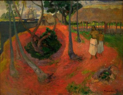 Idylle tahitienne - Paul Gauguin
