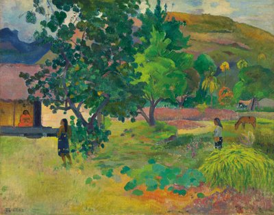 Te Fare (La maison) - Paul Gauguin
