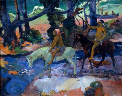 Le gué La fuite, 1901 - Paul Gauguin