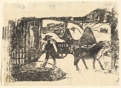 Le char à bœufs - Paul Gauguin