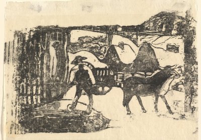 Le char à bœufs - Paul Gauguin