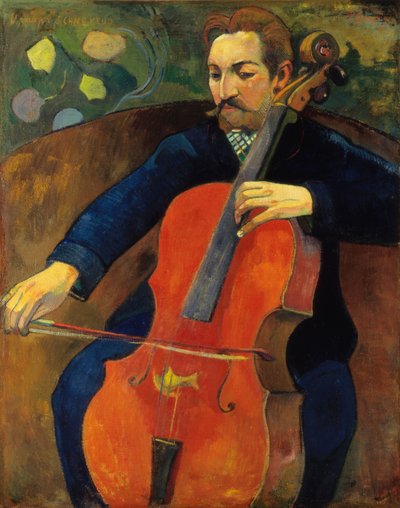 Le violoncelliste - Paul Gauguin