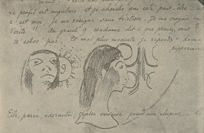 Le profil est angulaire, 1936 - Paul Gauguin