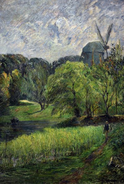 Le Moulin de la Reine, parc d