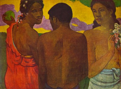 Trois Tahitiens - Paul Gauguin