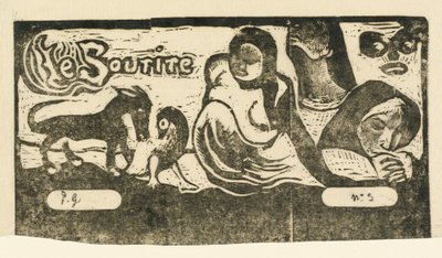 Page de titre pour Le Sourire, en ou après 1895 - Paul Gauguin