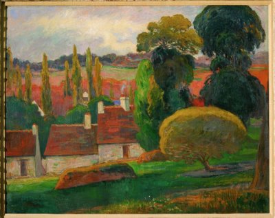 Une ferme en Bretagne - Paul Gauguin