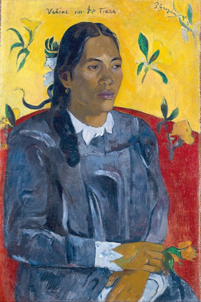 Vahine No Te Tiare (Femme avec une fleur) - Paul Gauguin