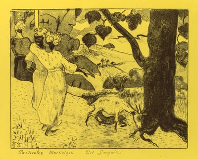 Suite Volpini : Pastorales Martinique - Paul Gauguin