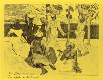 Suite Volpini : Les Cigales et les Fourmis - Paul Gauguin
