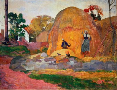 Foin jaune, ou moisson dorée - Paul Gauguin