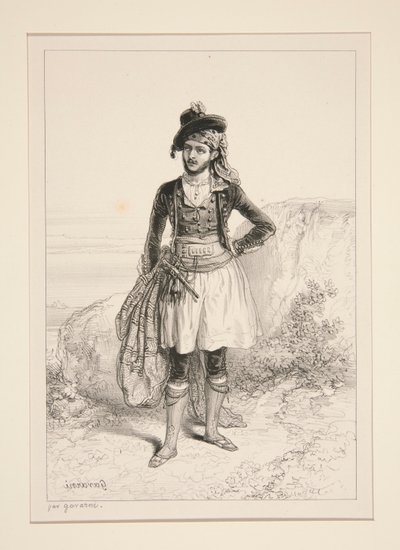Contrebandier espagnol - Paul Gavarni