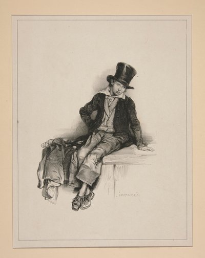 Étude de - Paul Gavarni