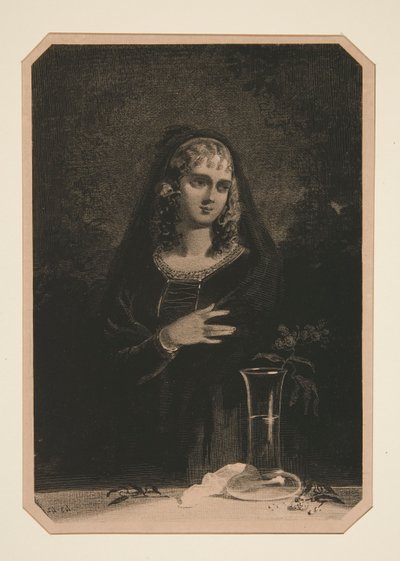 Le Vase de Cristal - Paul Gavarni