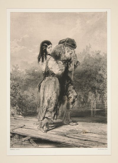 (PIÉTÉ FILIALE) - Paul Gavarni