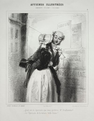 Affiches Illustrées - Paul Gavarni