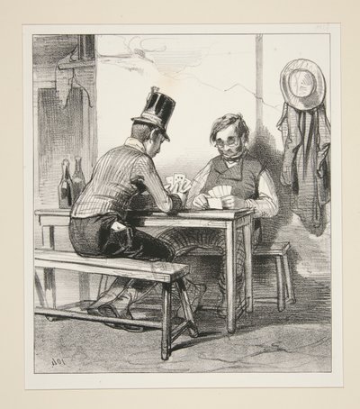 Ah! prenez pitié de l - Paul Gavarni