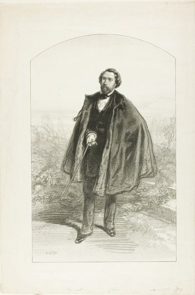 Alfred de Musset - Paul Gavarni