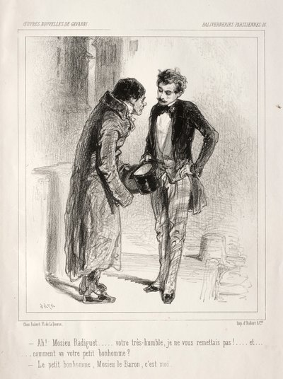 Baliverneries Parisiennes - Paul Gavarni