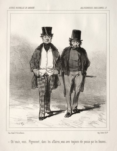 Baliverneries parisiennes - Paul Gavarni