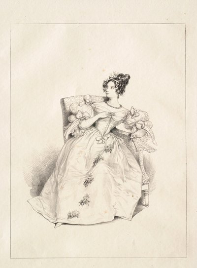 Robe de bal - Paul Gavarni