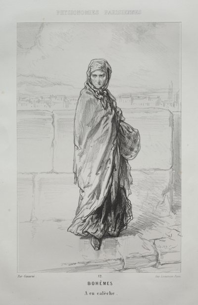 Bohèmes - Paul Gavarni