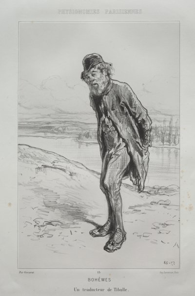 Bohèmes - Paul Gavarni