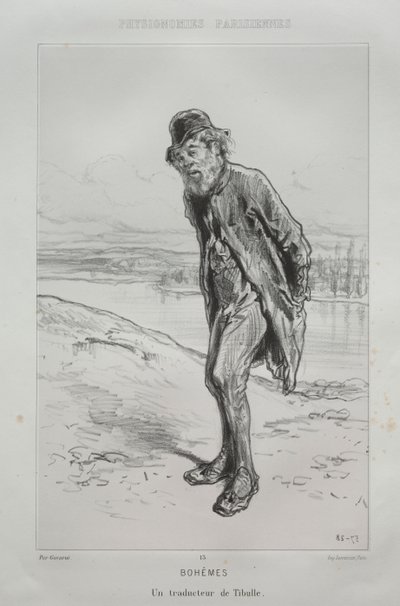 Bohèmes - Paul Gavarni