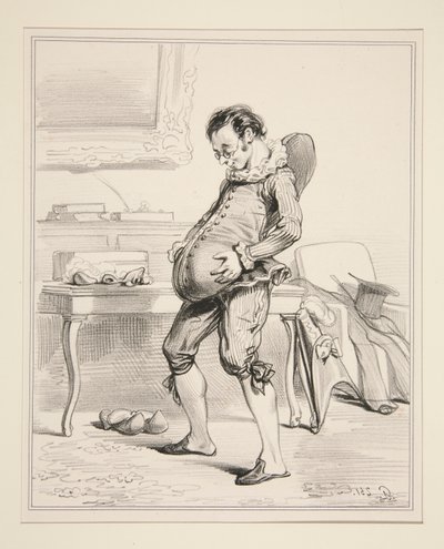 Bosse de la Gaîté - Paul Gavarni