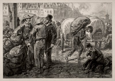 Porteurs de fardeaux - Paul Gavarni
