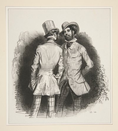 Costume d - Paul Gavarni