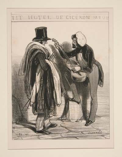 Ça vaut une pièce de quatorze francs - Paul Gavarni
