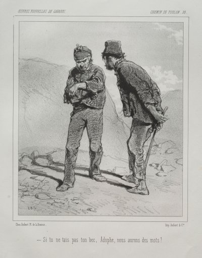 Chemin de Toulon - Paul Gavarni