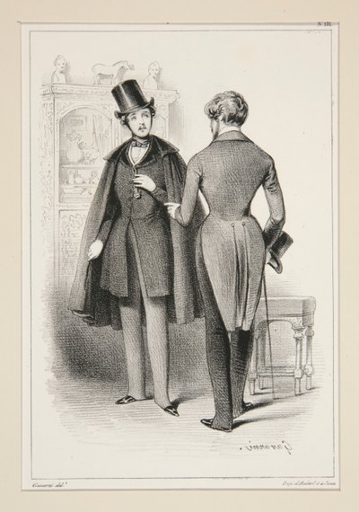 Costumes : Richard-Laurent, tailleur du roi, - Paul Gavarni