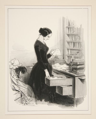 Droit de visite - Paul Gavarni