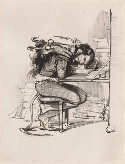 Émile Forgues (Old Nick) - Paul Gavarni